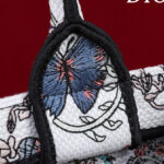 Christian Dior Medium Dior Book Tote M1286 White